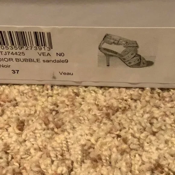 Christian Dior “Bubble” Sandal 💫 Just in time for the Holidays - Picture 5 of 8